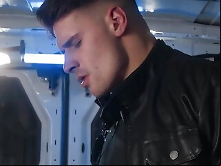 bearded officer olivier robert lets malik